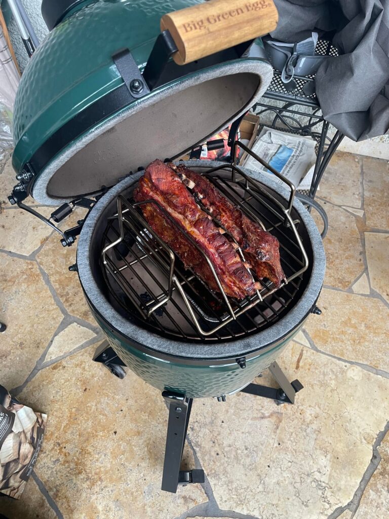 First cooks on my Egg and a question