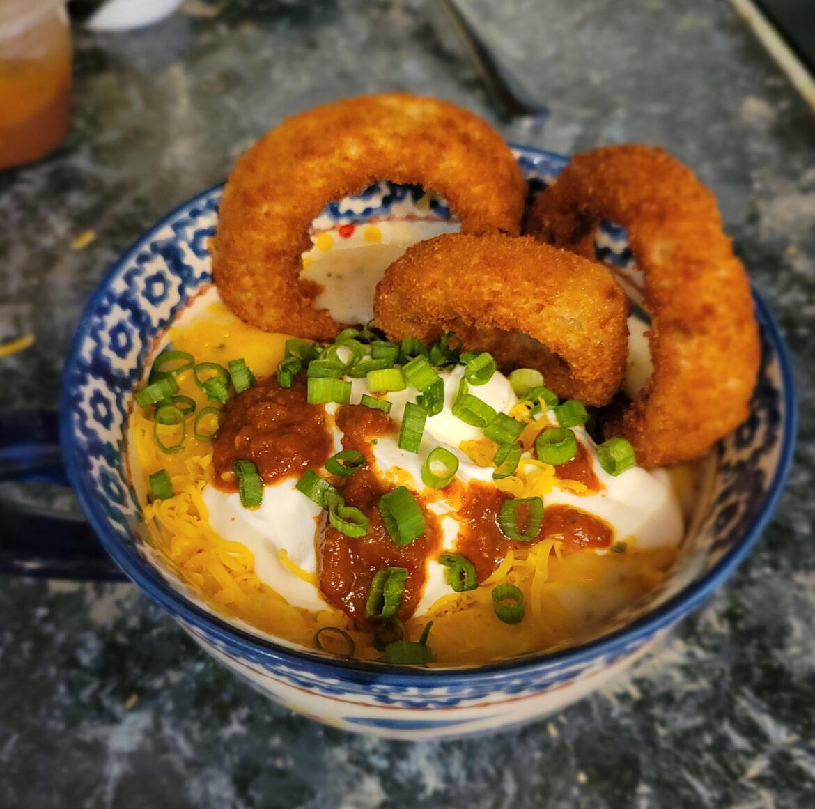 Loaded potato soup