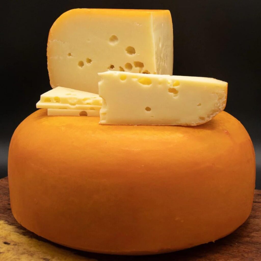 Day 1830 of posting images of cheese until I run out of cheese types: Huizen Kaas