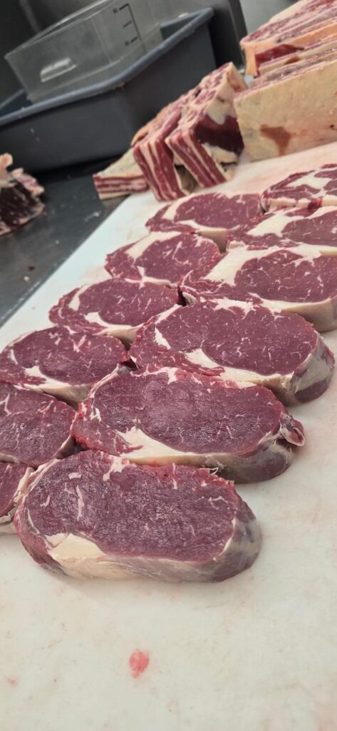 I ordered half a beef.