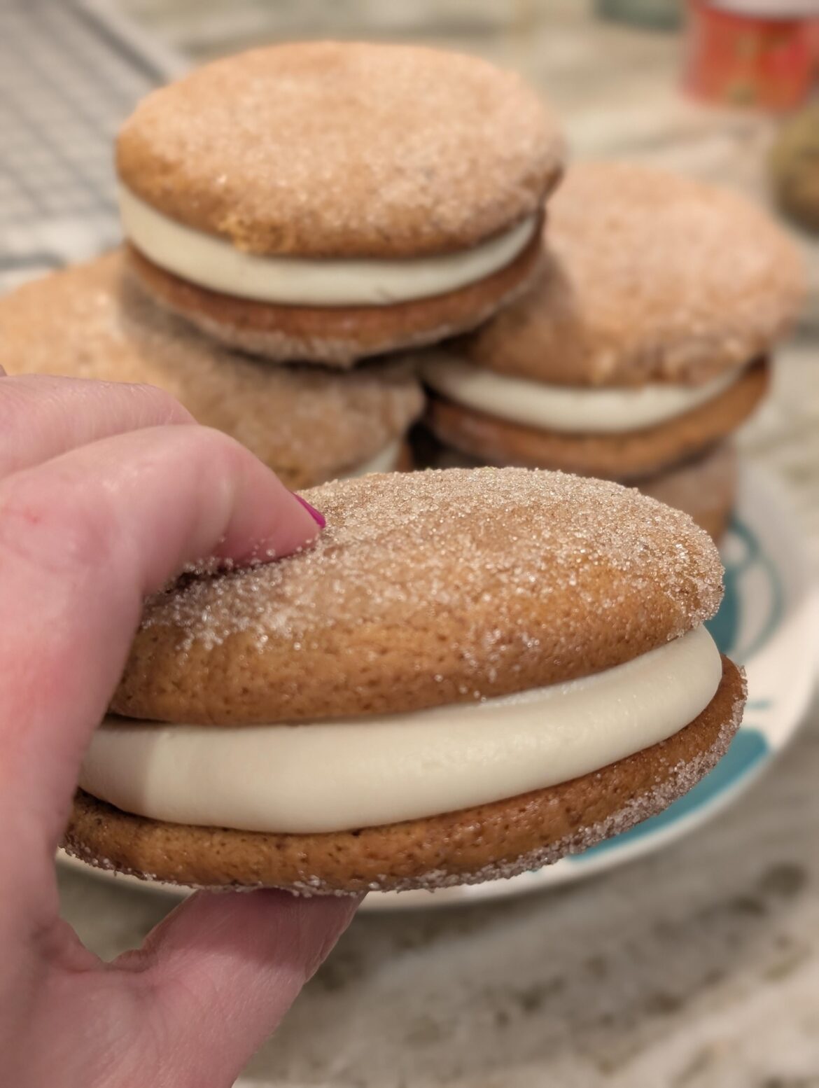 Baketober day 6, apple cider whoopie pies