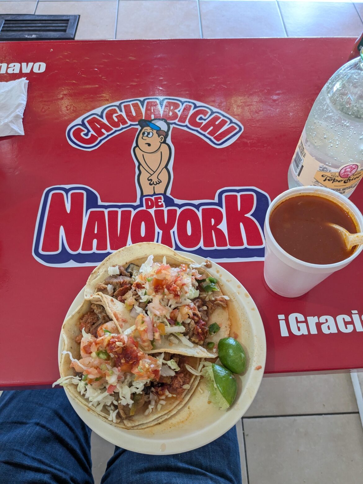 Tacos de mantarraya y cahuamanta del Cahuamanta El Bichi De Navoyork