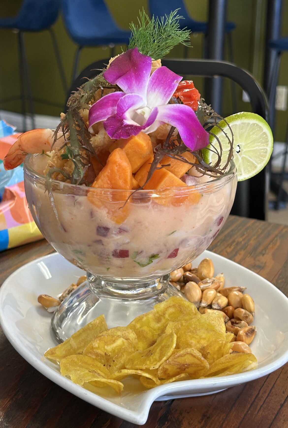 Ceviche at Lonzo’s Bread & Peruvian Eatery in Culver 👌🏼