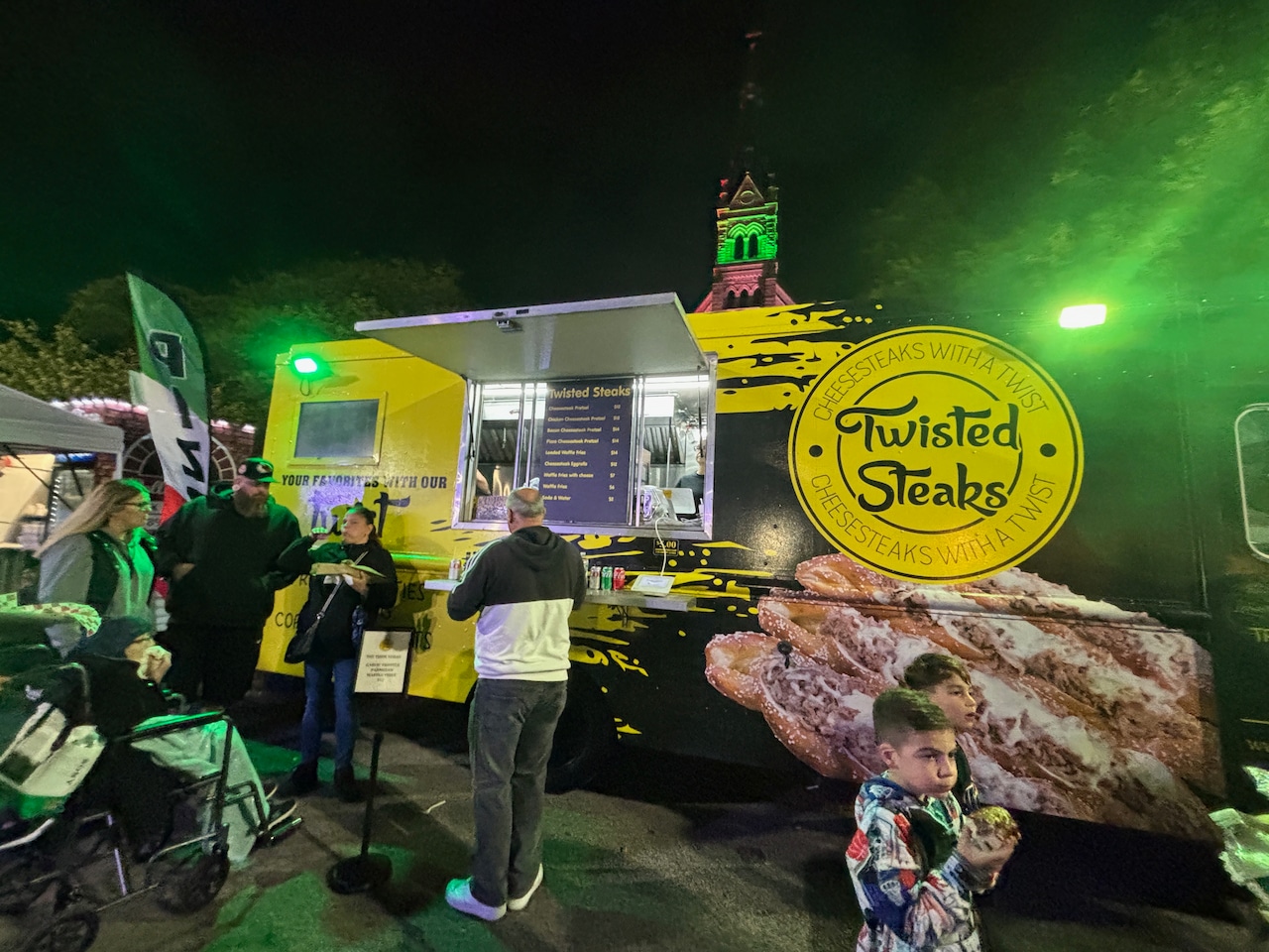 Judy Torres at the Italian Festival