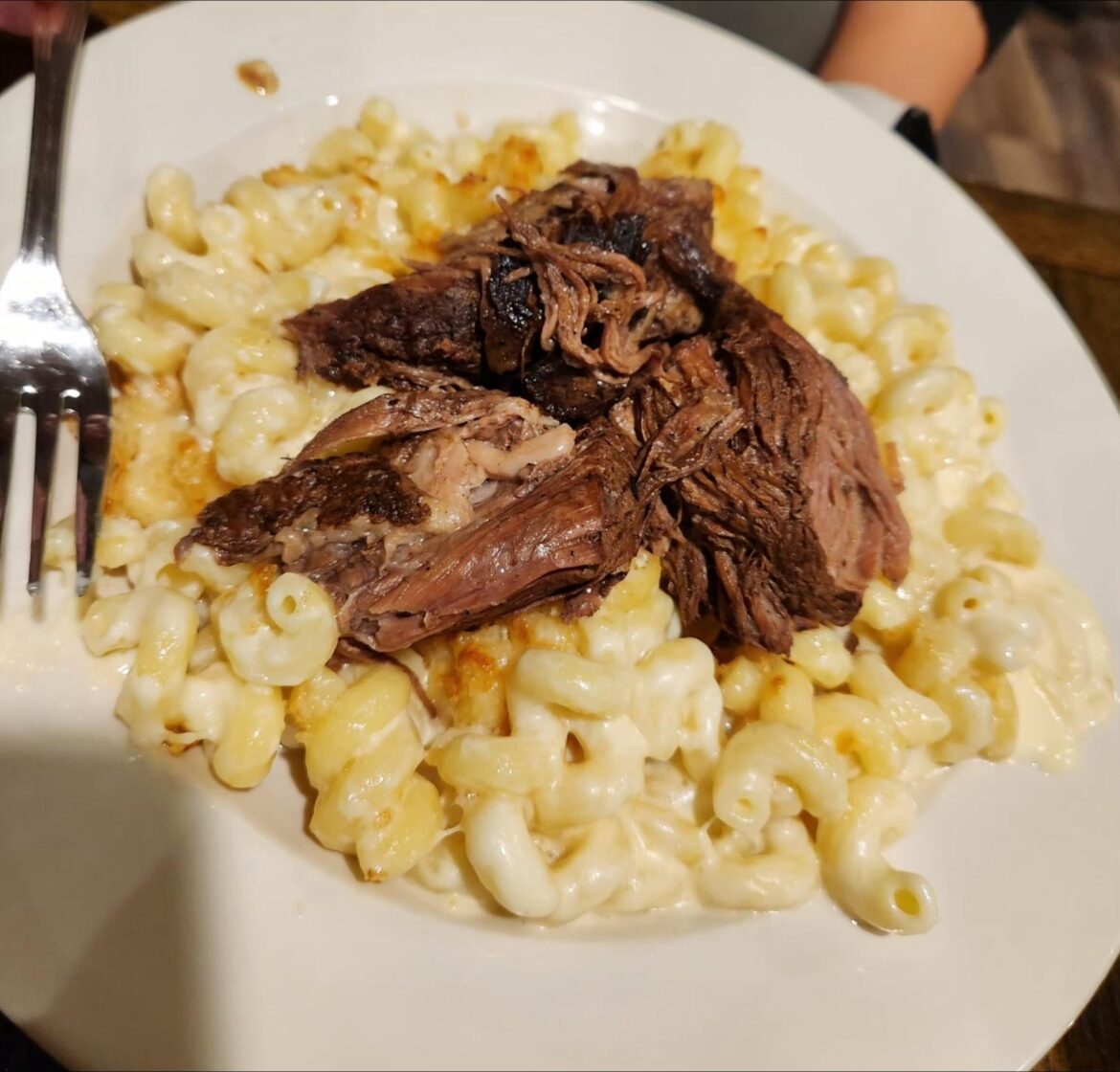 Short Rib Mac & Cheese.