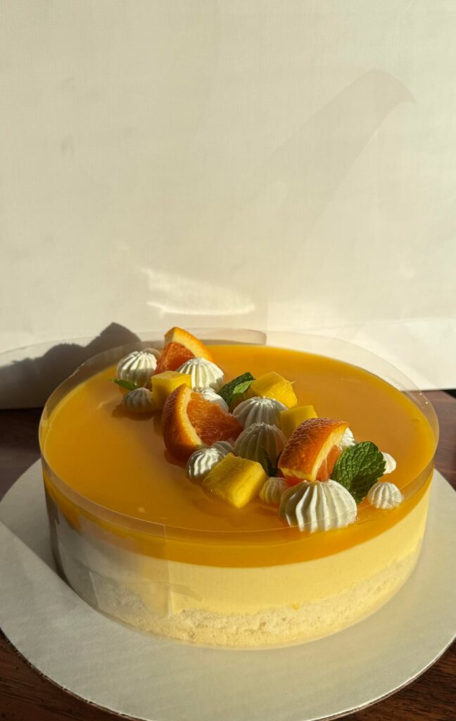 Mango Mousse Cake