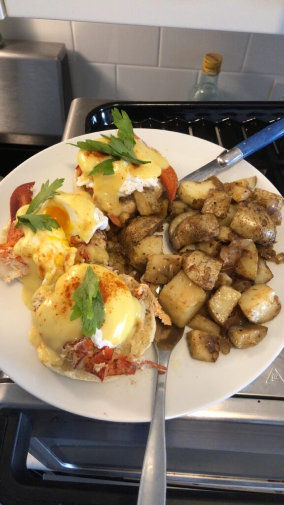Lobster Eggs Benny