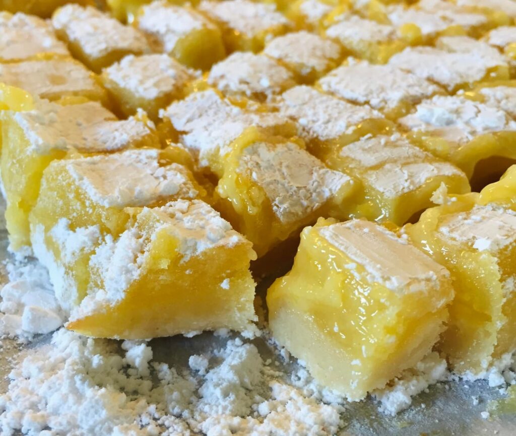 I made homemade Lemon Bar ice cream