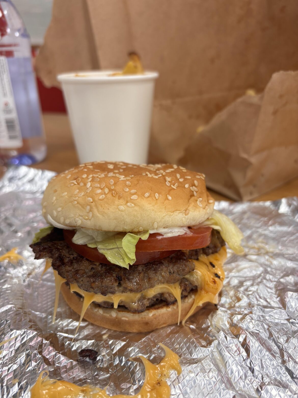 Finally got to try five guys