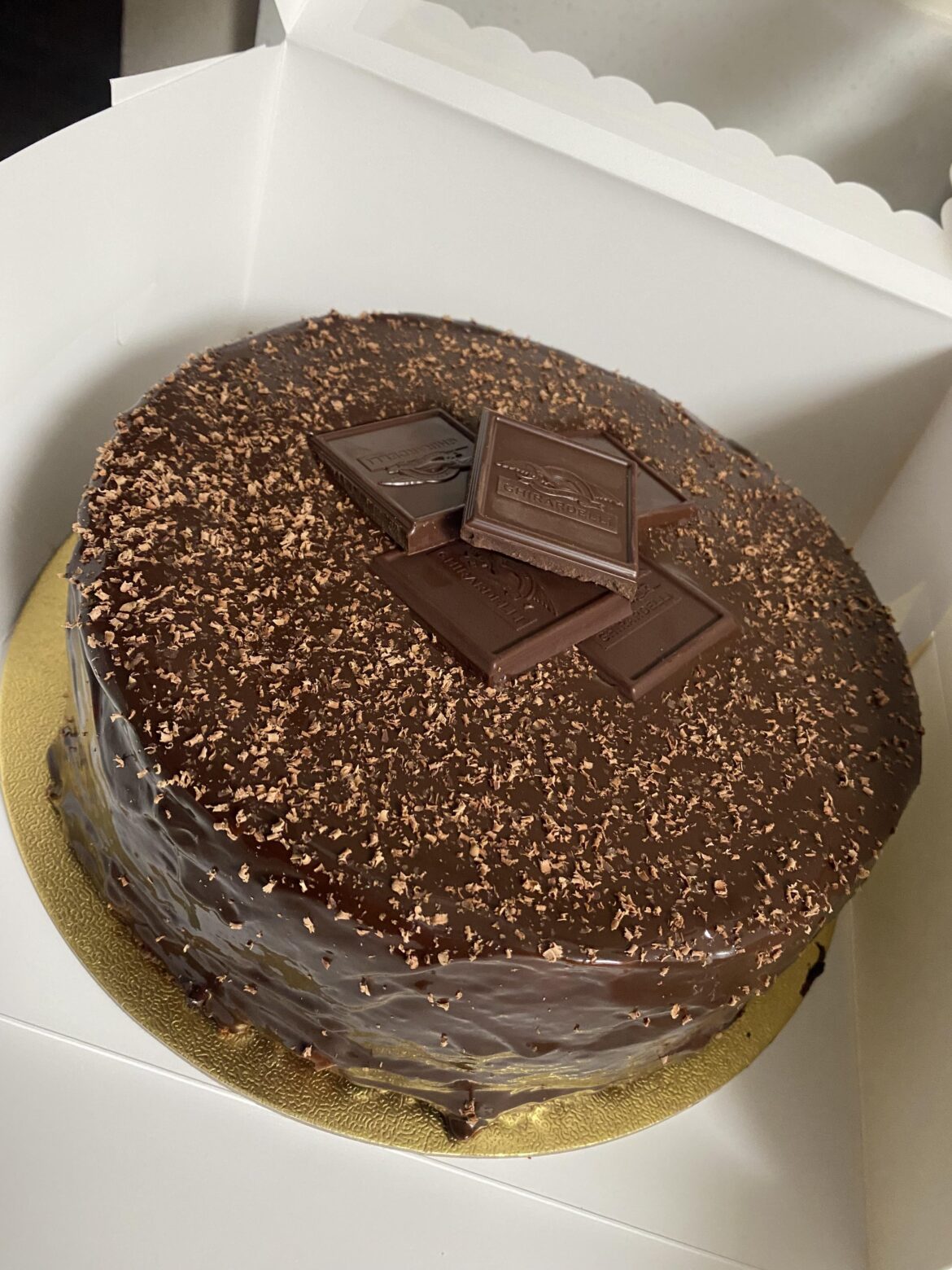 Chocolate cheesecake