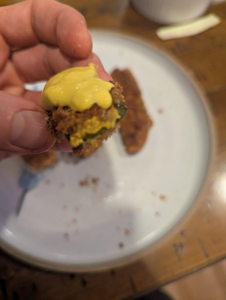 Ain`t no popper like a vegan jalapeno popper 😁