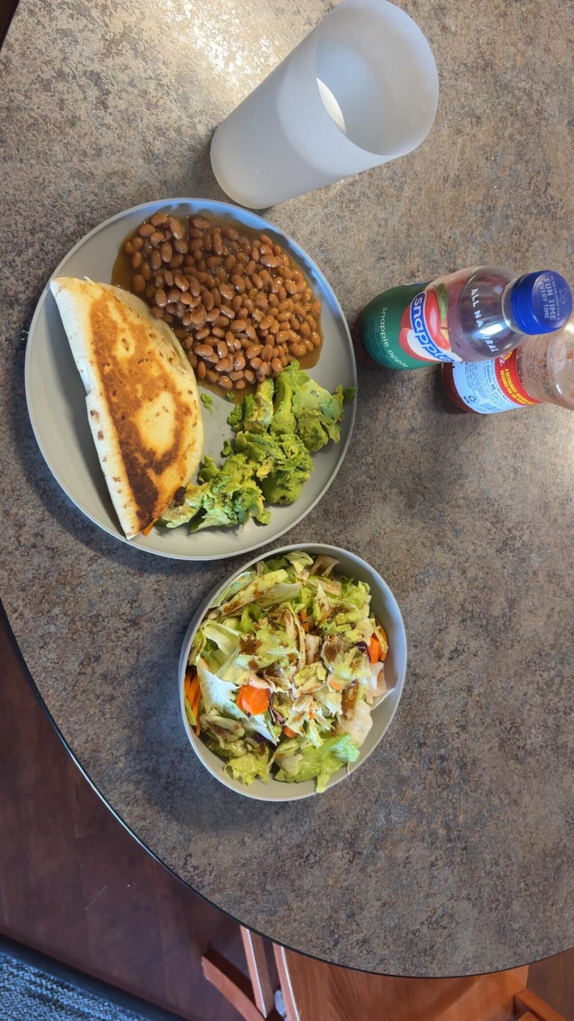 Rate my meal (minus the Snapple)