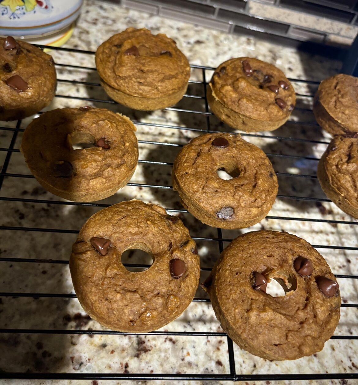 Pumpkin Lentil “Muffins” with Chocolate Chips. So good you need to bake these