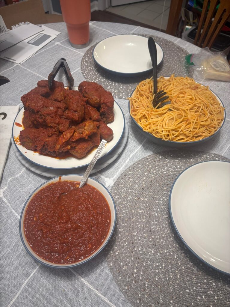 Sunday Sauce for a rainy day