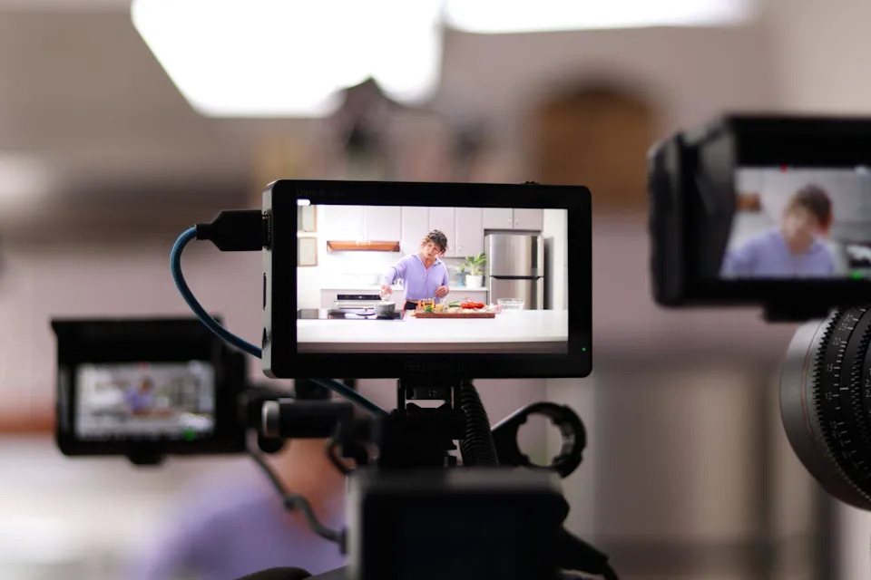 Vivian Howard on camera