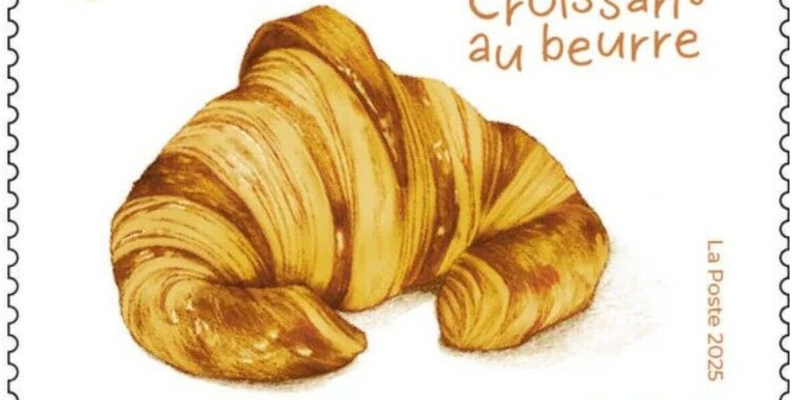 Discover La Poste's limited edition croissant-scented stamp in France