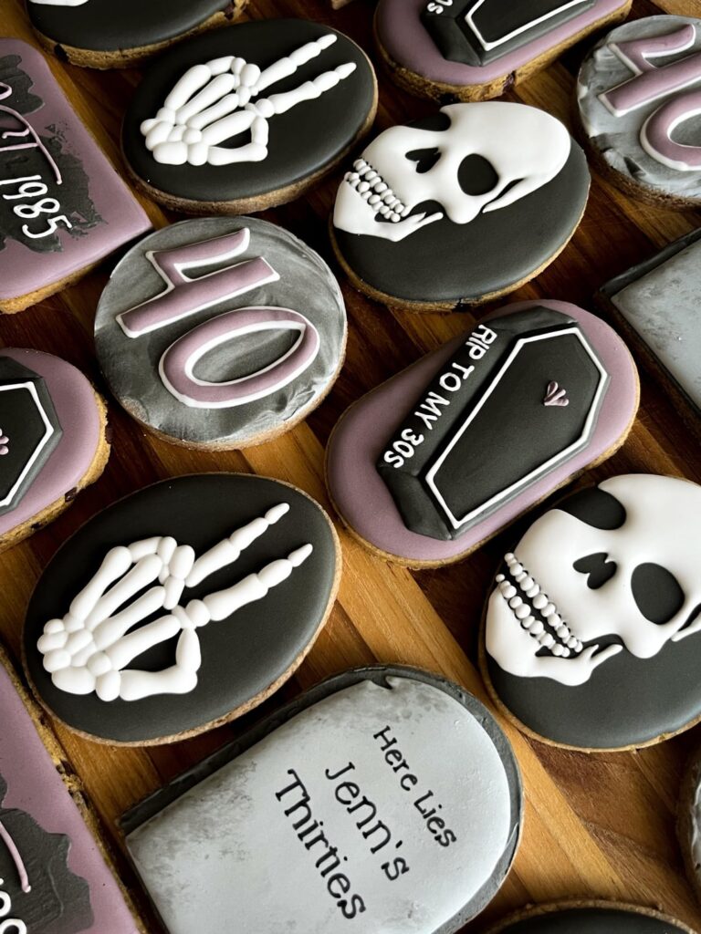 40th birthday cookies!