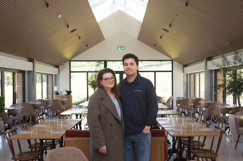 Carlos and Lucie Capparelli  at Capparelli at the Mill in Dundonald.
PICTURE: COLM LENAGHAN