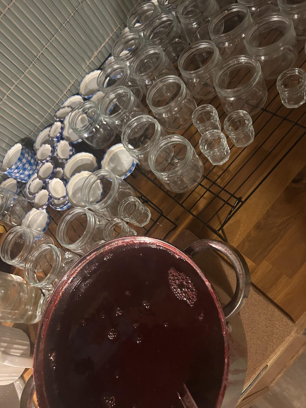 Failed first attempt at grape jam