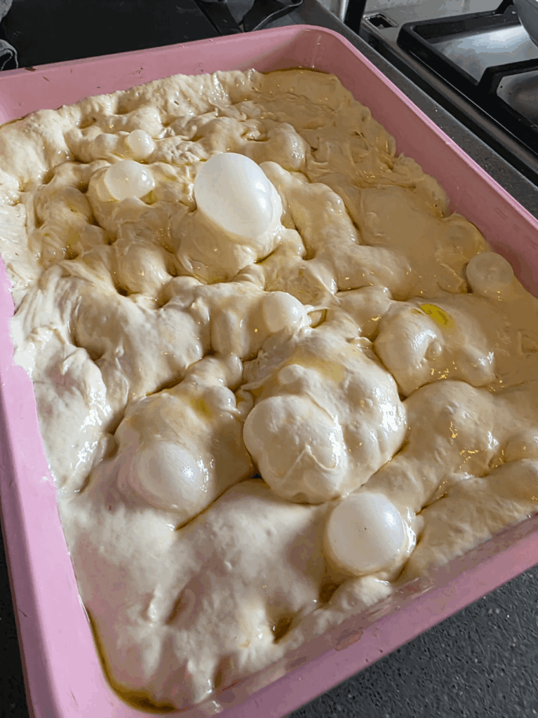 First time making focaccia!