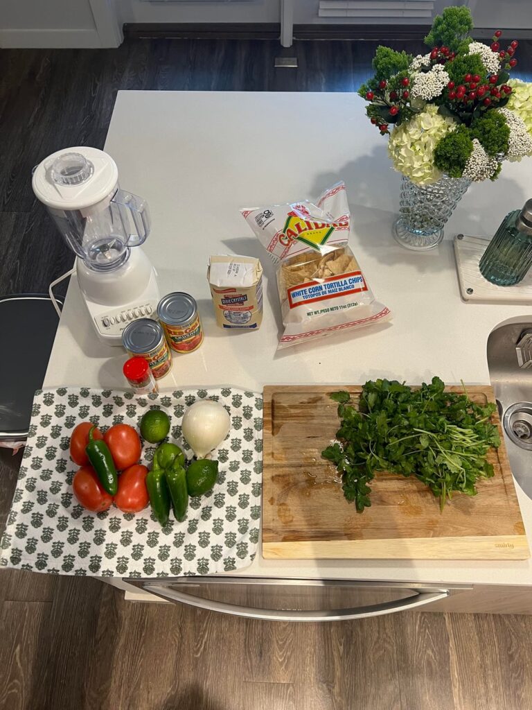 First time making Salsa First time making Salsa