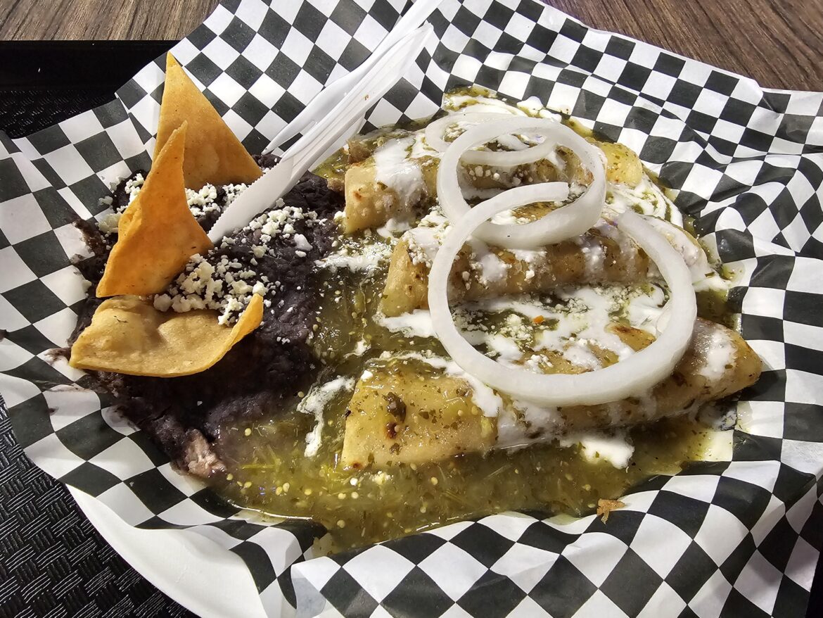 Enchiladas Verde
