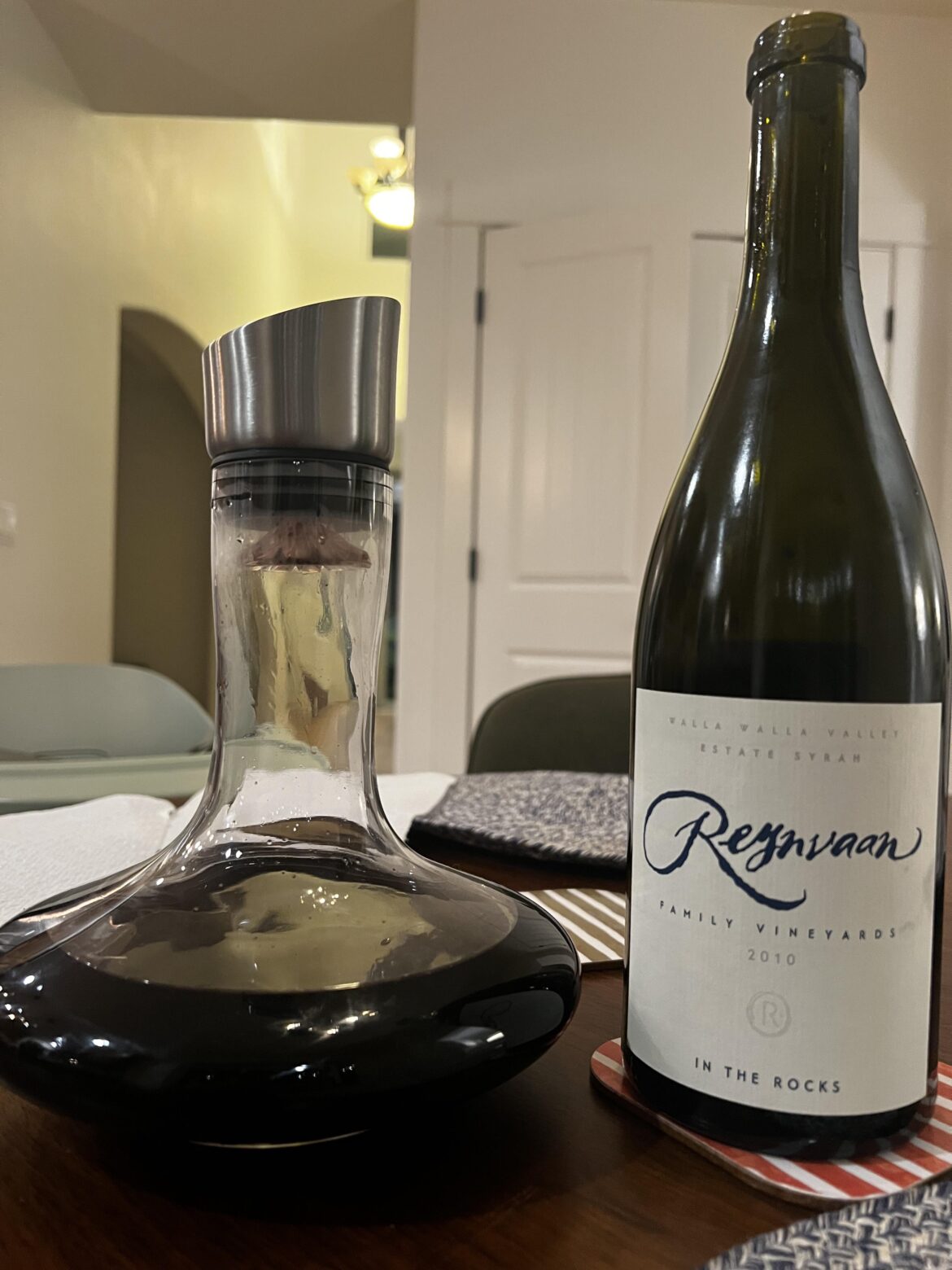 Reynvaan “In the Rocks” Syrah 2010. Milton-Freewater, OR.