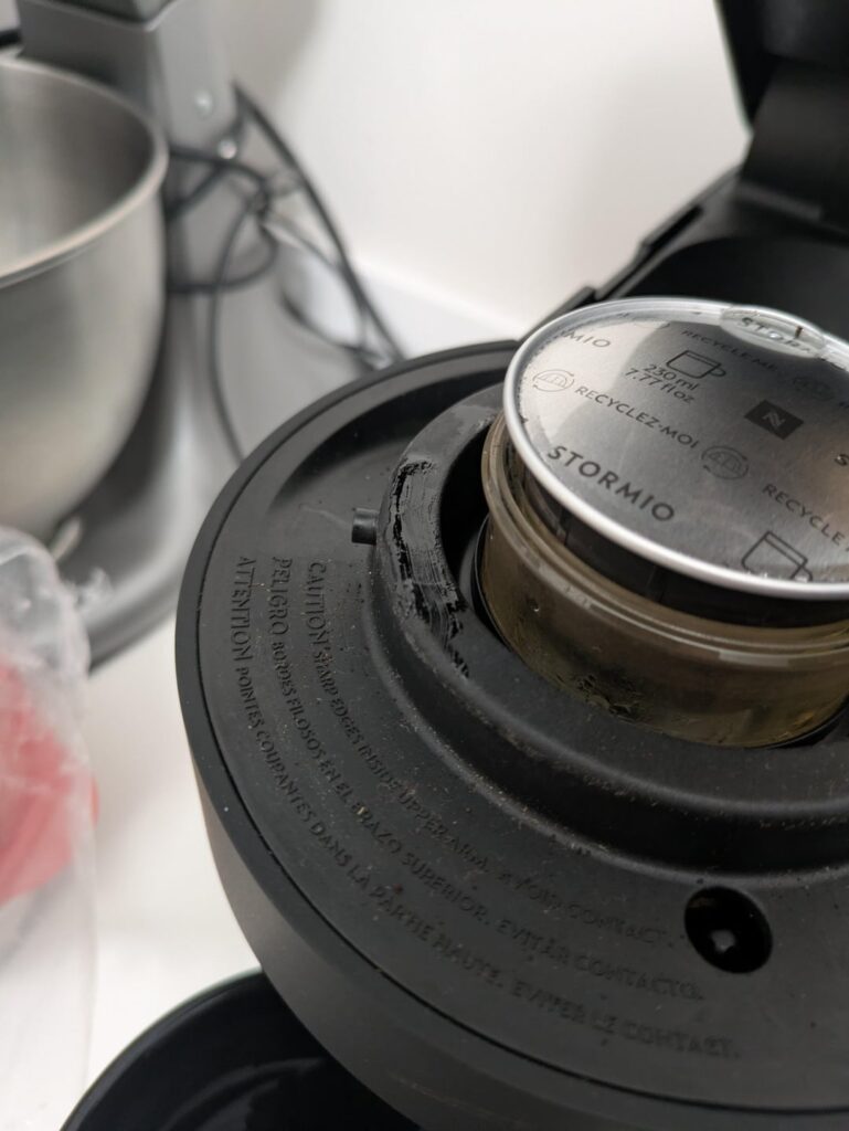 I think my Nespresso is melting?