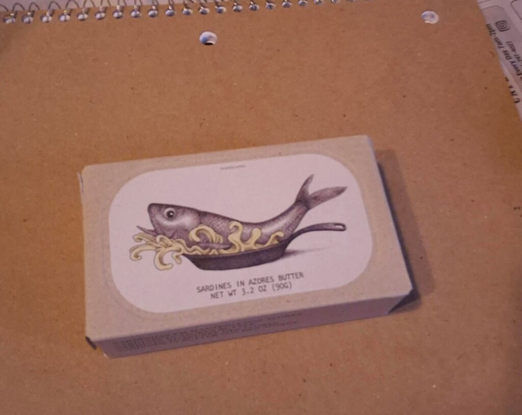 Jose Gourmet Sardines in Azores Butter with homemade bread