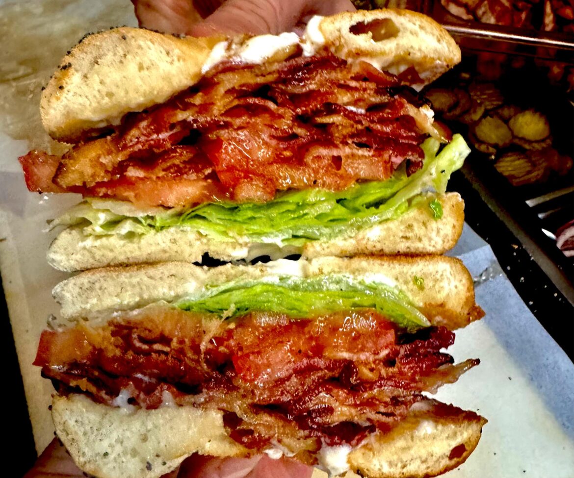 BLT Bagel Sandwich