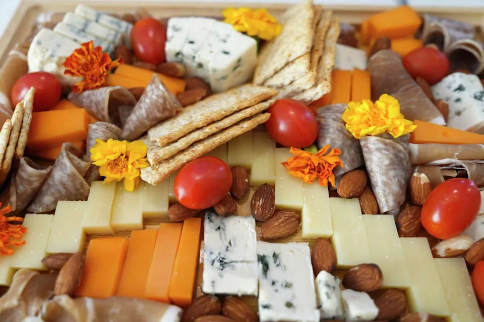 A cheese sampler is seen at A Cheese Affair in Rice Village in Houston, Friday, Sept. 26, 2025. (Jason Fochtman/Houston Chronicle)