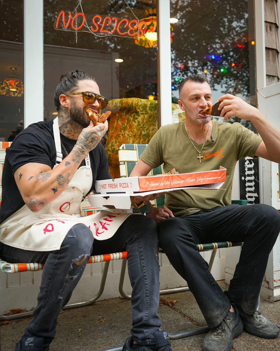 PastaRamen and Casano’s Pizza Parlor are teaming in New Jersey for a one-day collab. Instagram/@pasta__ramen