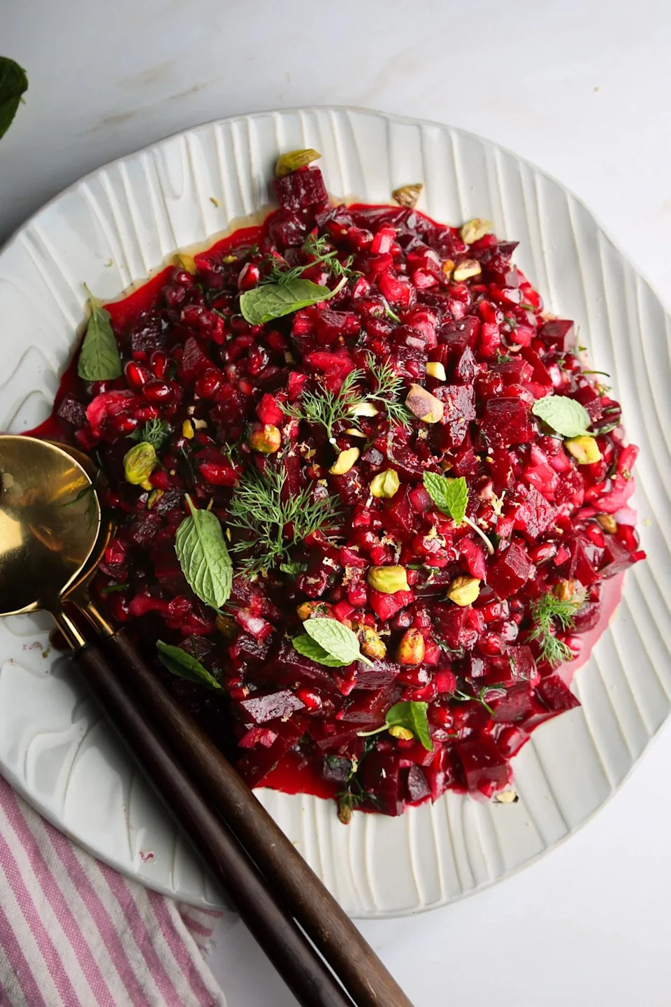 Beet Pomegranate Salad