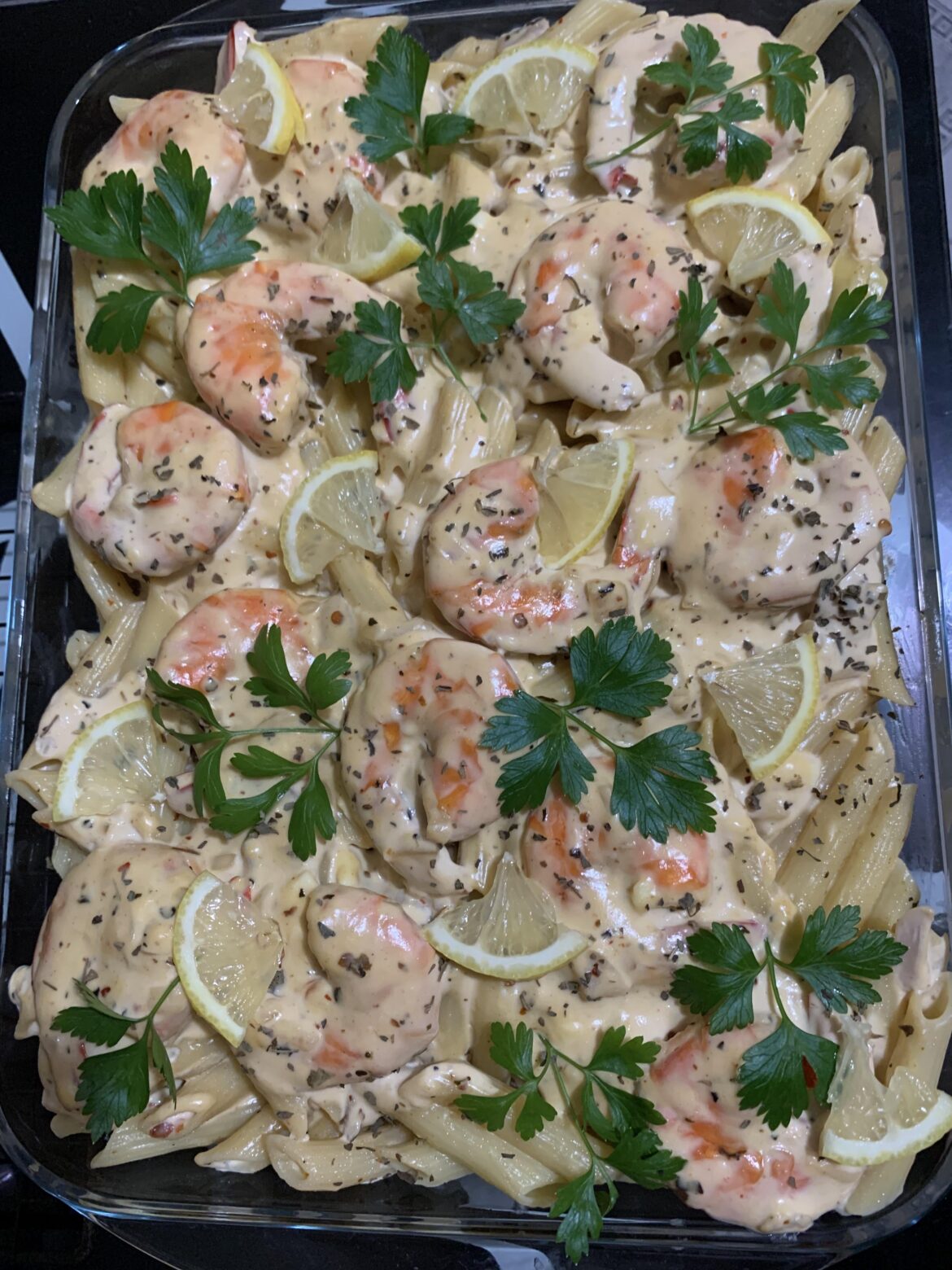 Shrimp Alfredo
