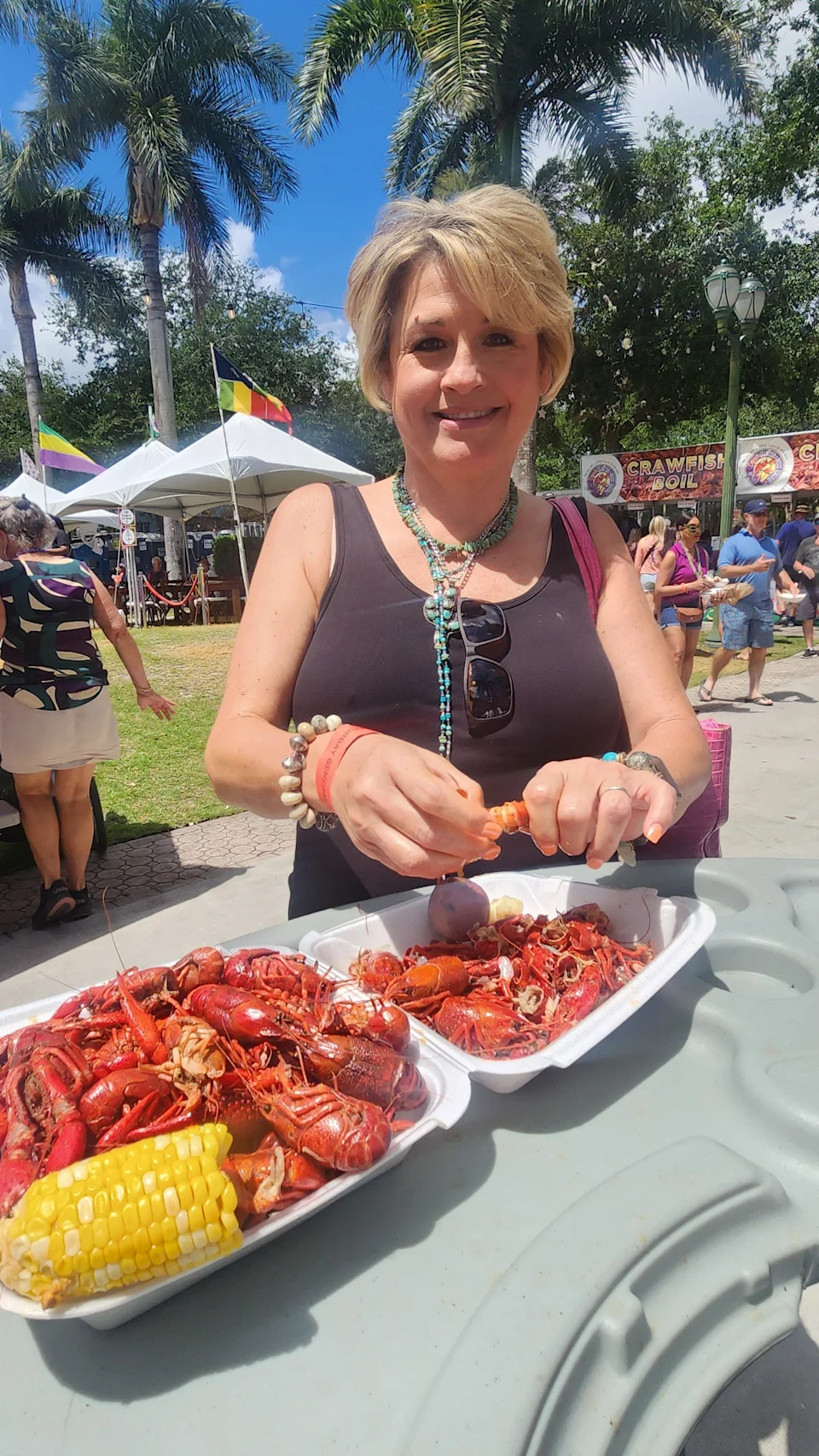 Featuring plenty of delicious crawfish, the 8th annual Cajun Crawfish & Music Festival will be held April 11 and 12, 2026 at Abacoa Town Center in Jupiter.