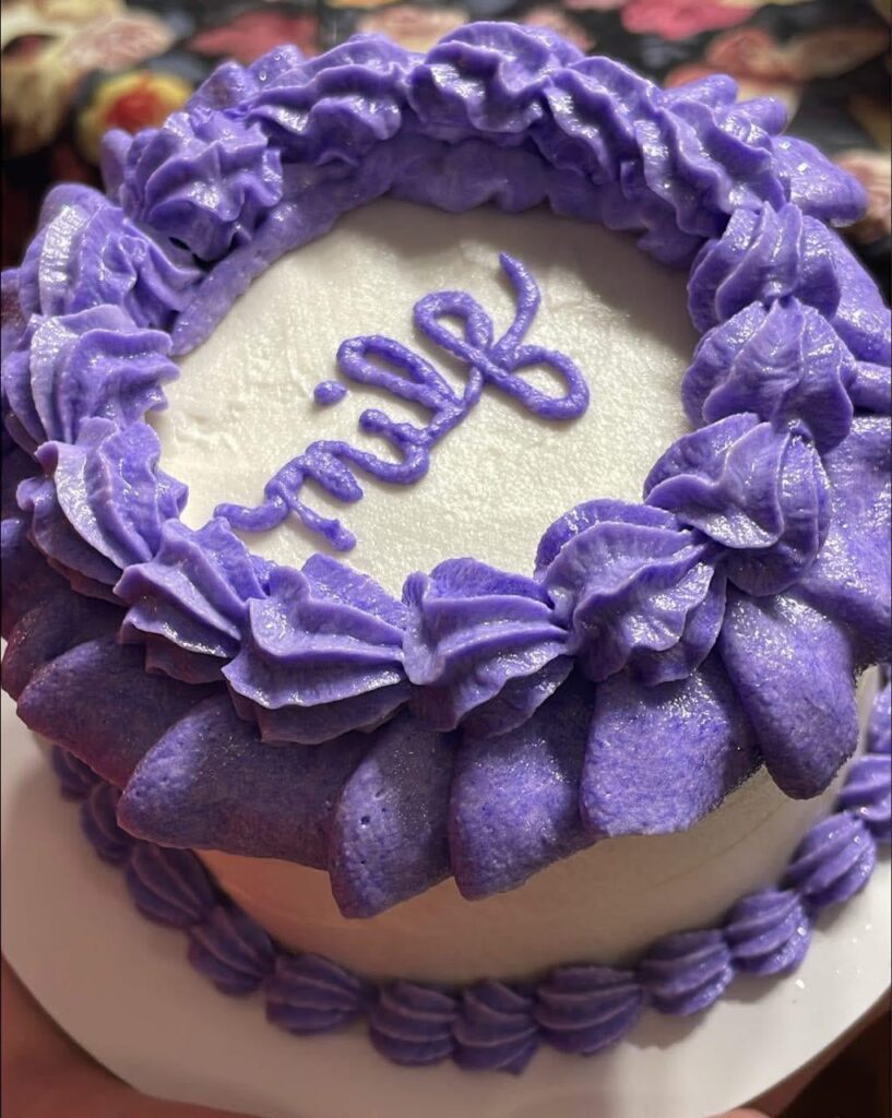 Made my wife a mini cake