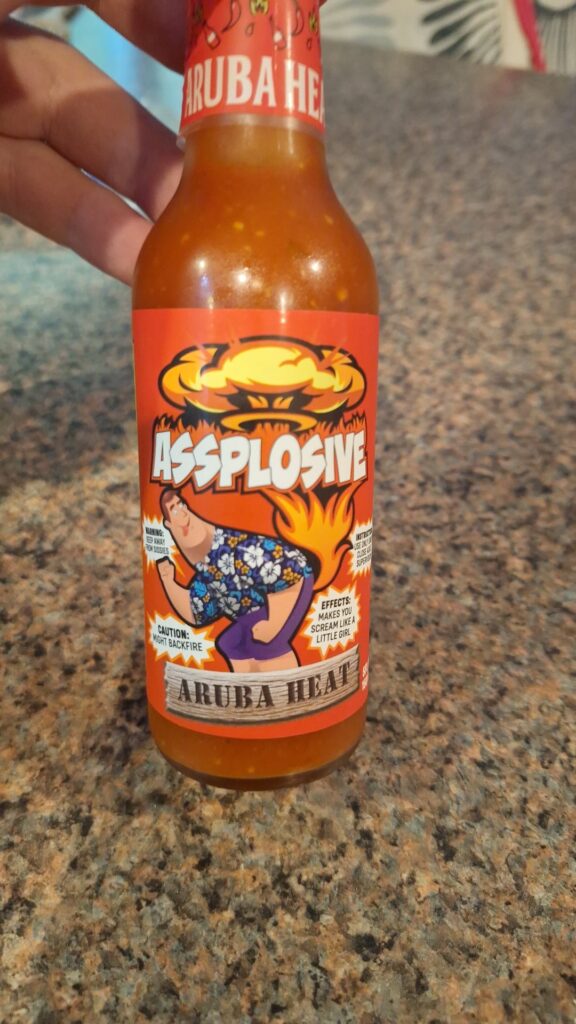 Hot sauce from Aruba