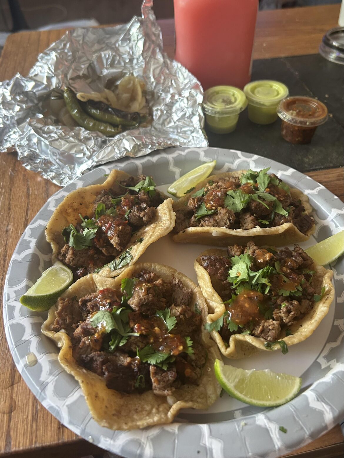 Arrachera Tacos for Lunch!