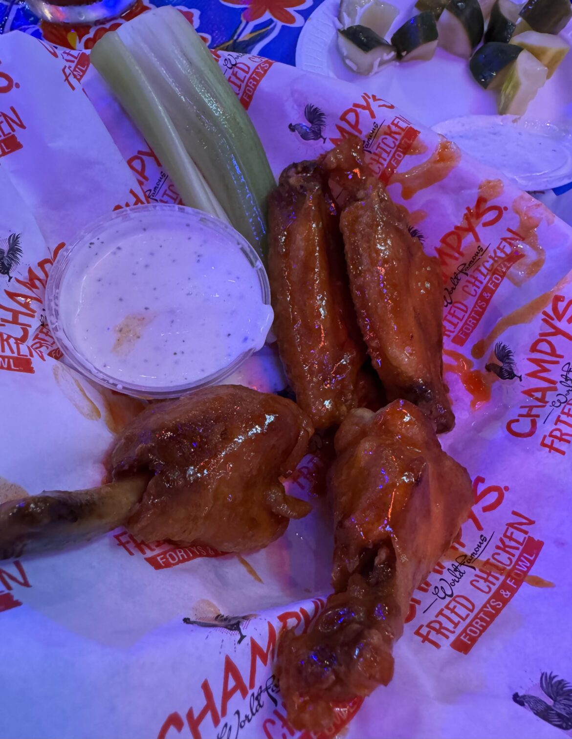 Ordered a half pound…