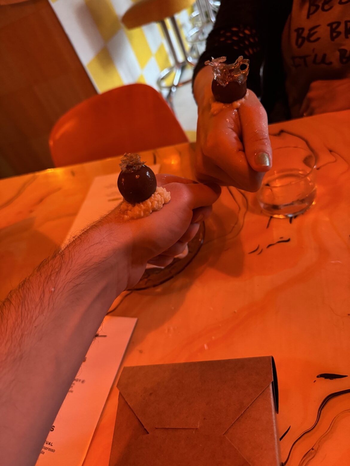 Bonbon built on our hands