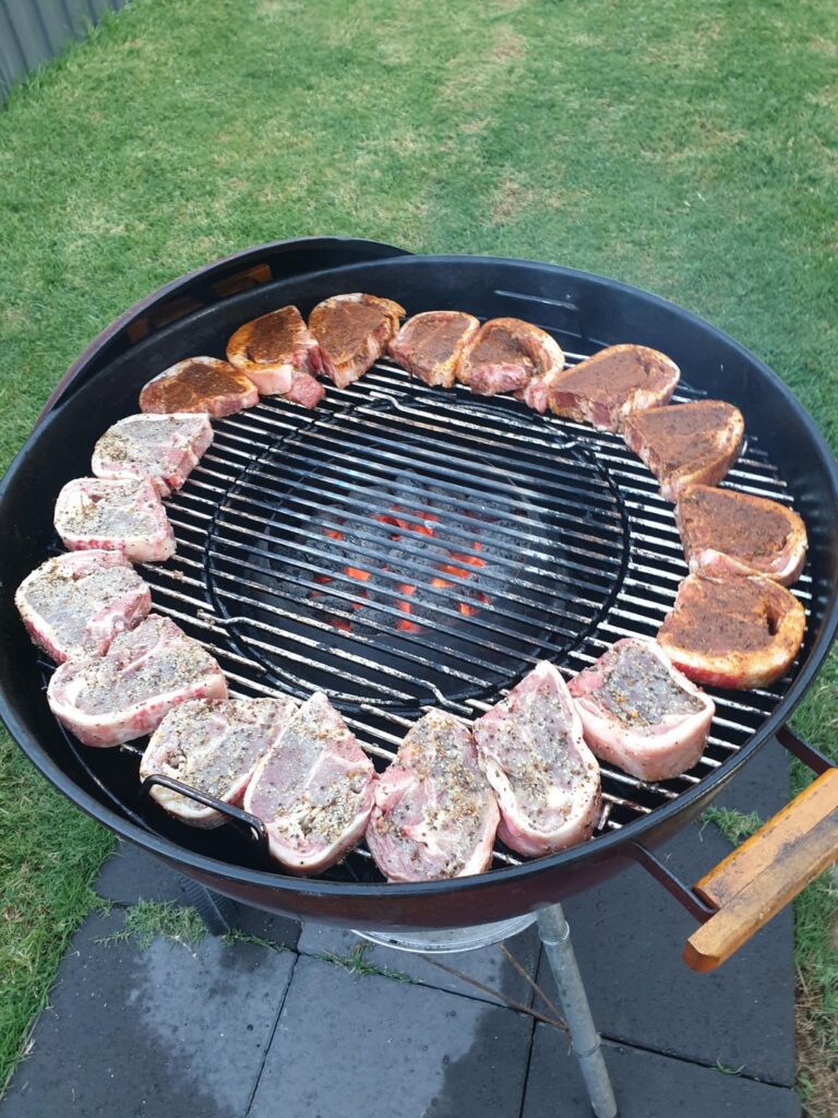 Tasty chops for Sunday family dinner. 🇦🇺👍👍👍