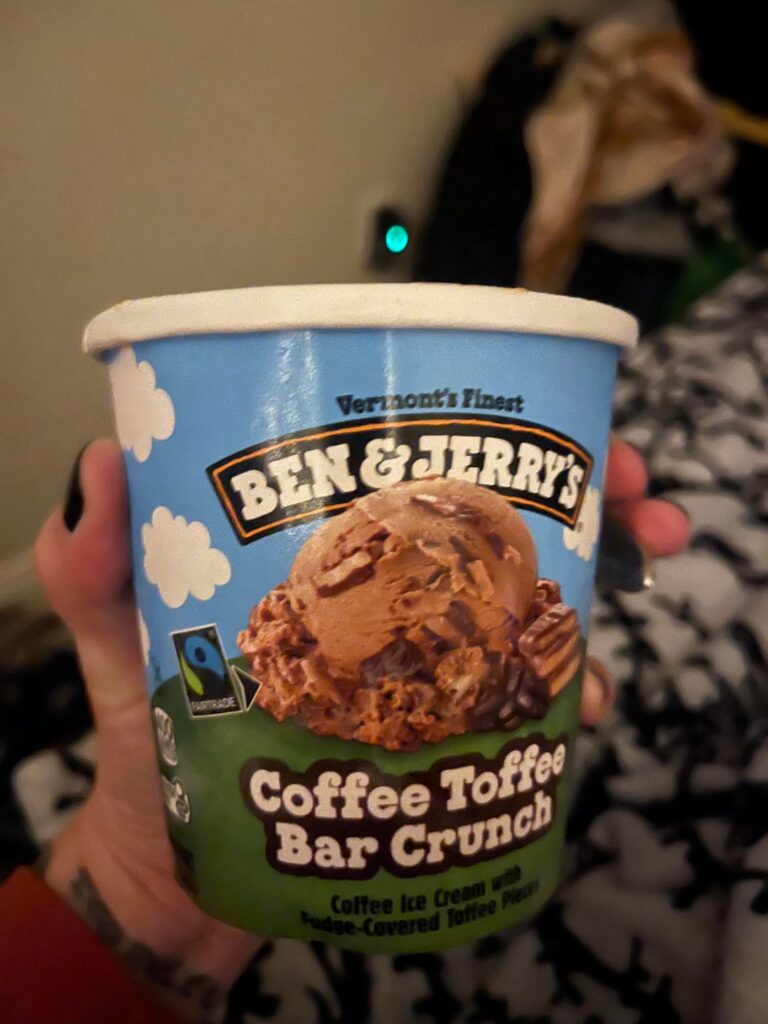 Growing concerned they forgot the toffee…