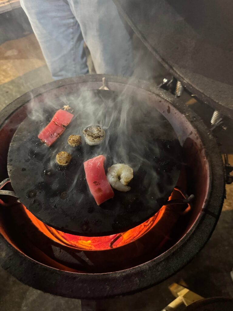 Another Joe Jr soap stone win. Hot stone appetizers with the boys!! Another Joe Jr soap stone win. Hot stone appetizers with the boys!!