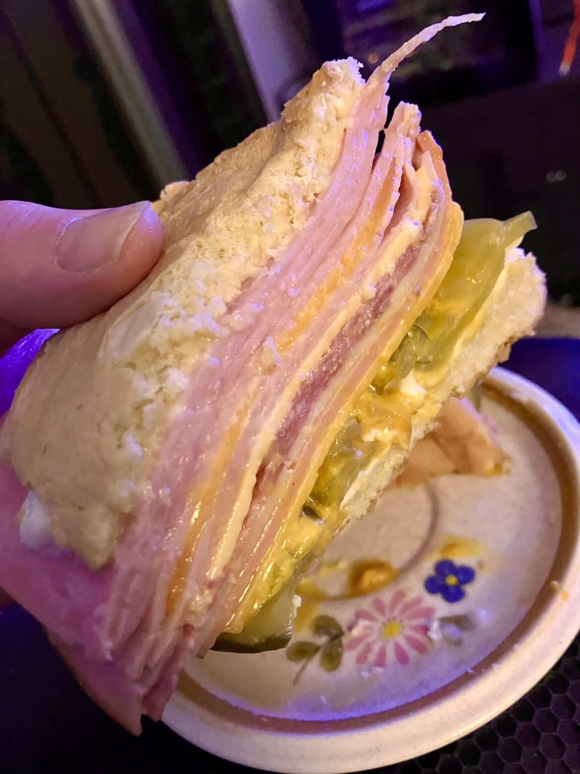 She’s a brick..house, lettin’ it all hang out