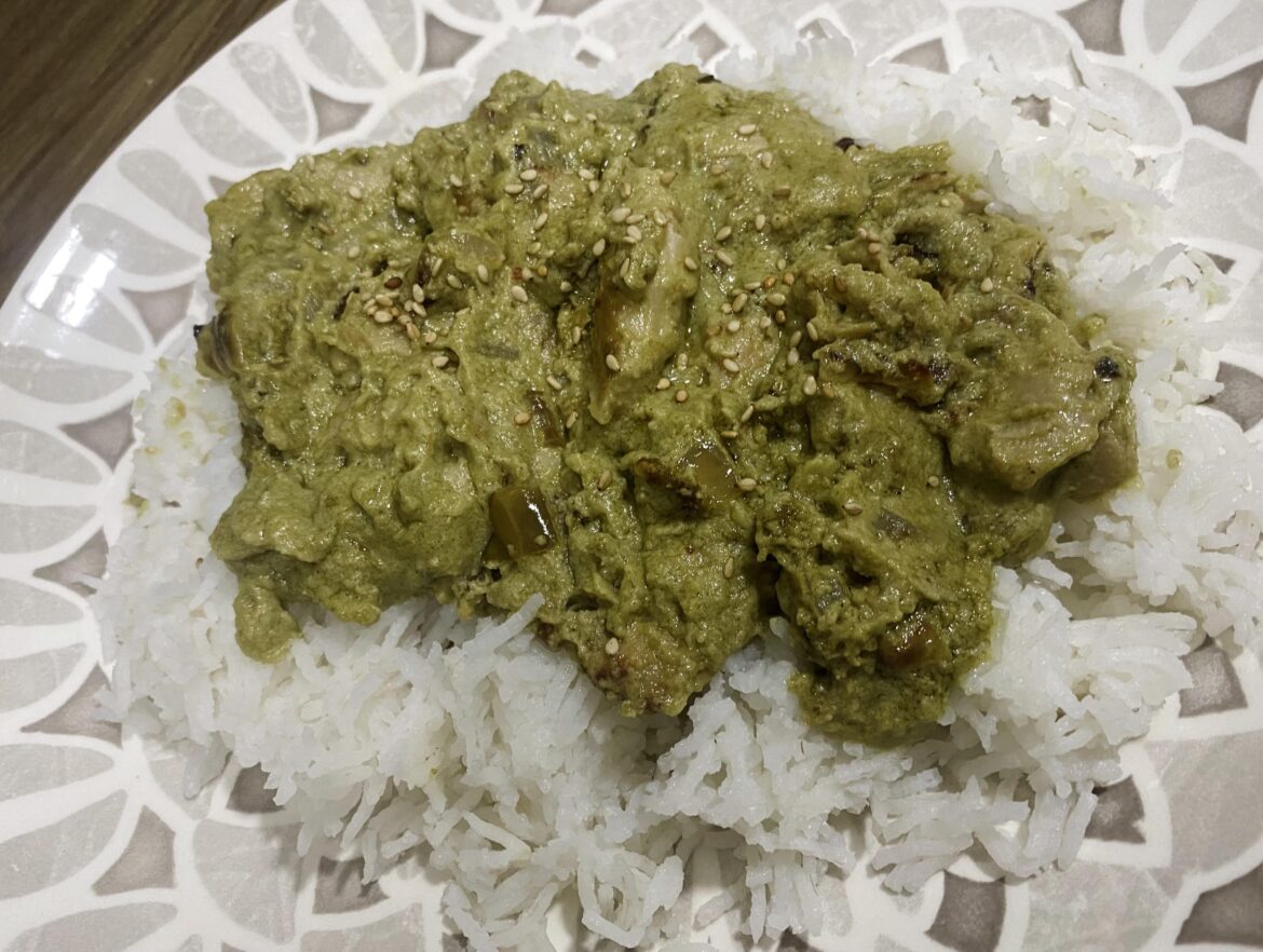 Made my favorite kind of mole for dinner