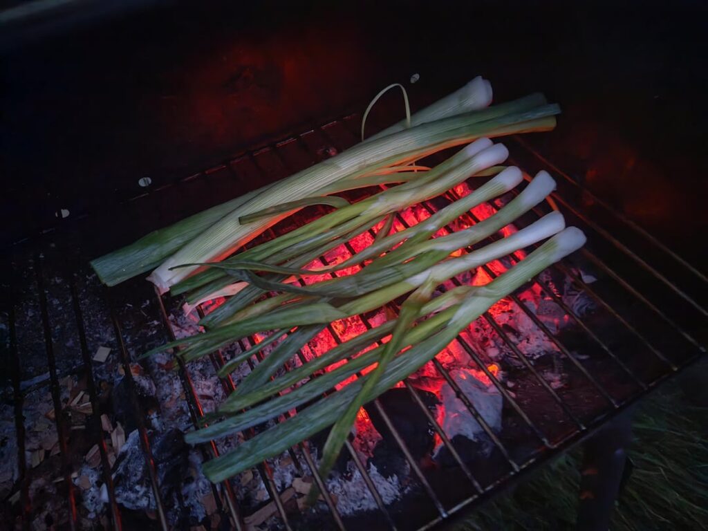 Not sure what it is charcoal leeks