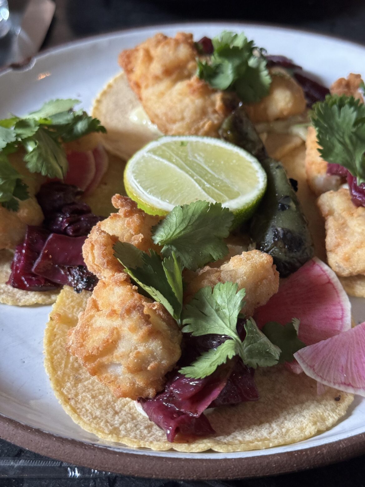 Tacos de Pescado @ Comedor