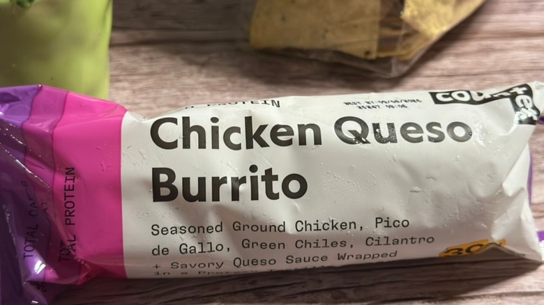 Counter Chicken Queso Burrito