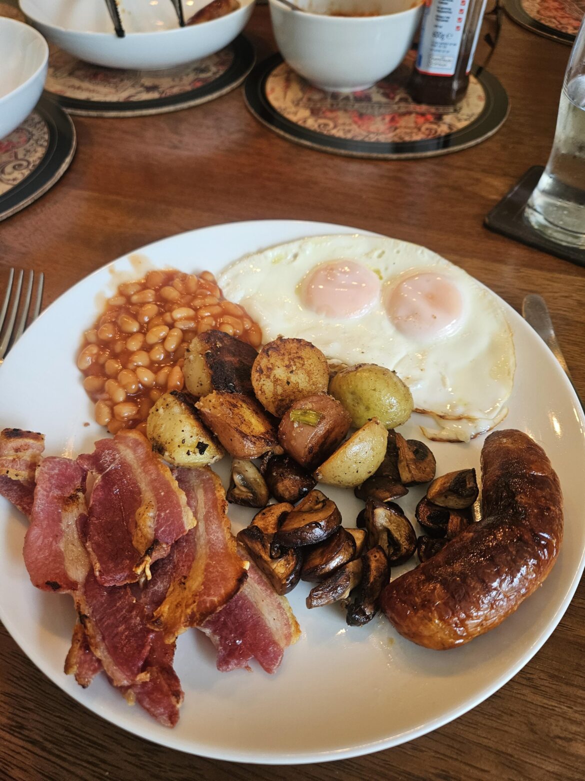 Mum's fry up this morning