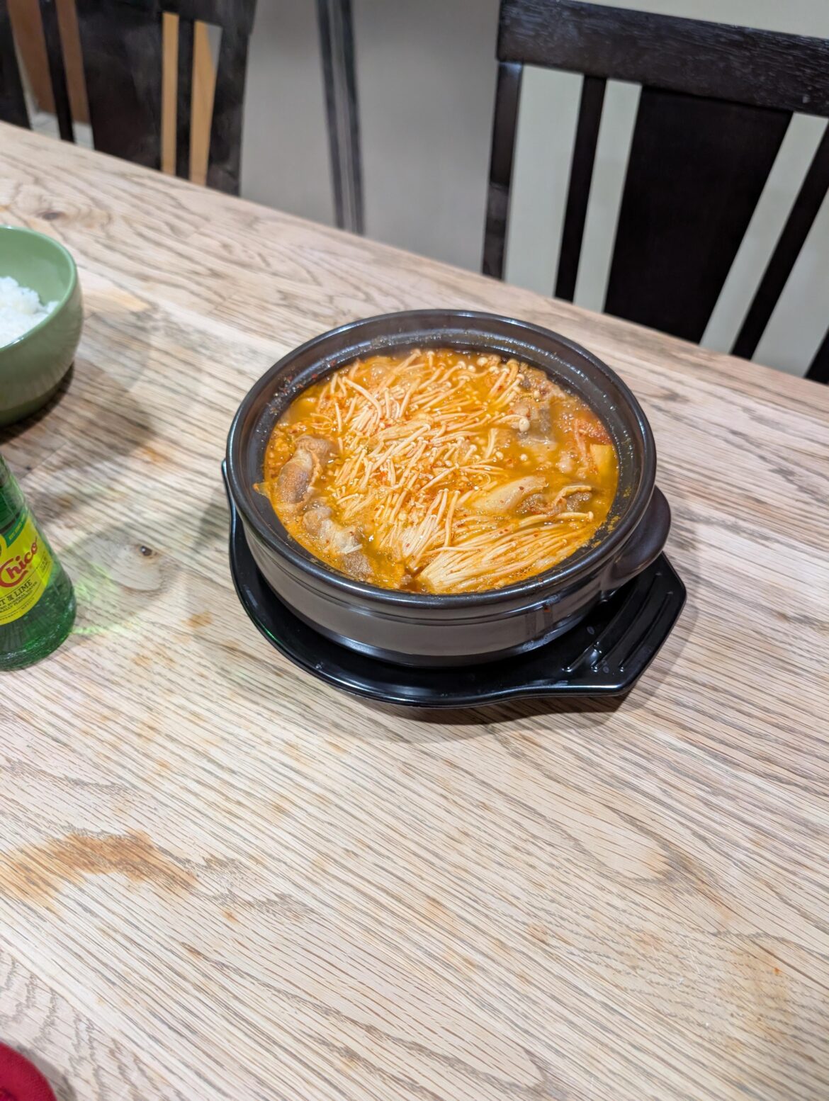 Kimchi jigae in my new gift to myself